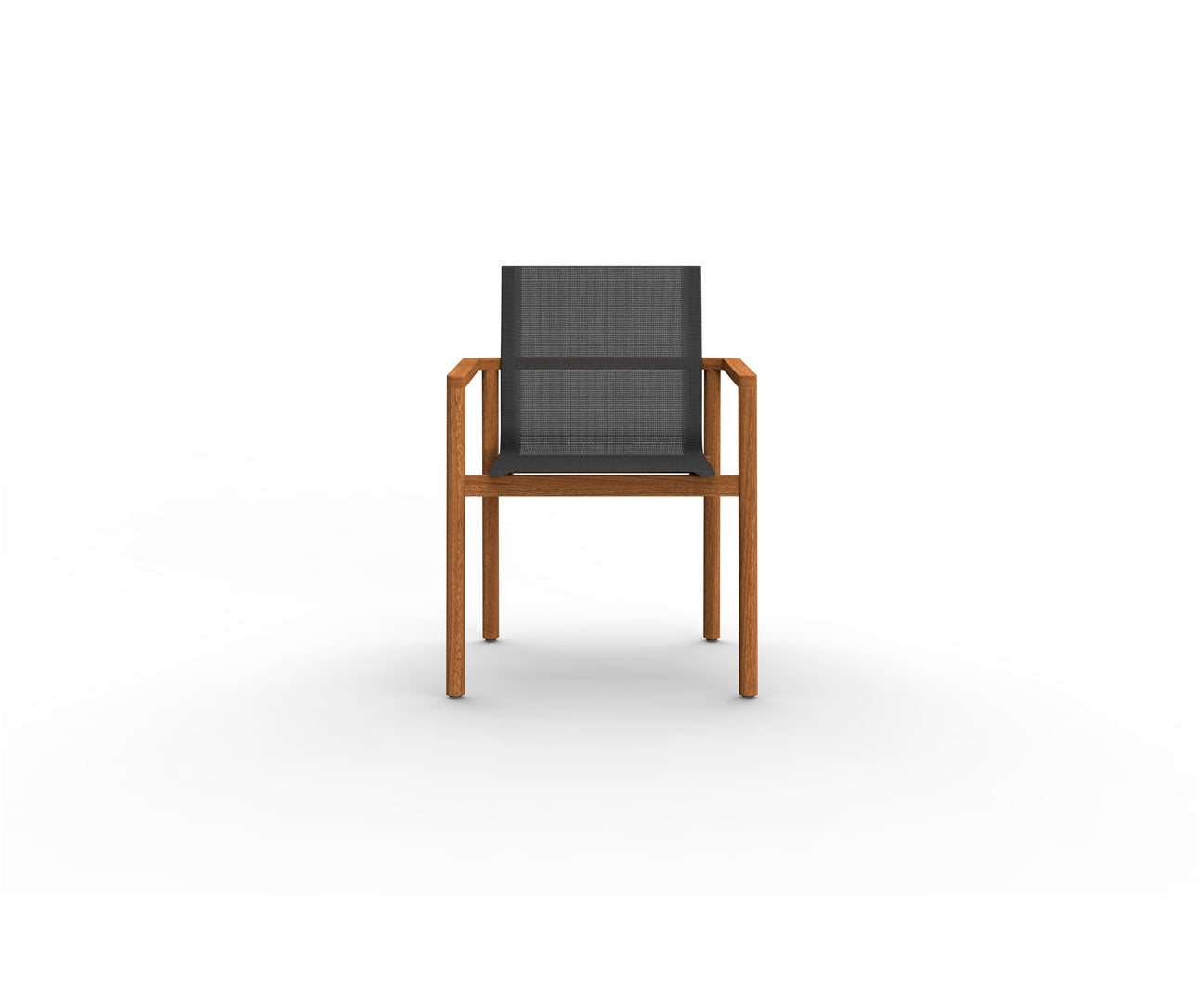 Greenwich Batyline Teak Dining Armchair