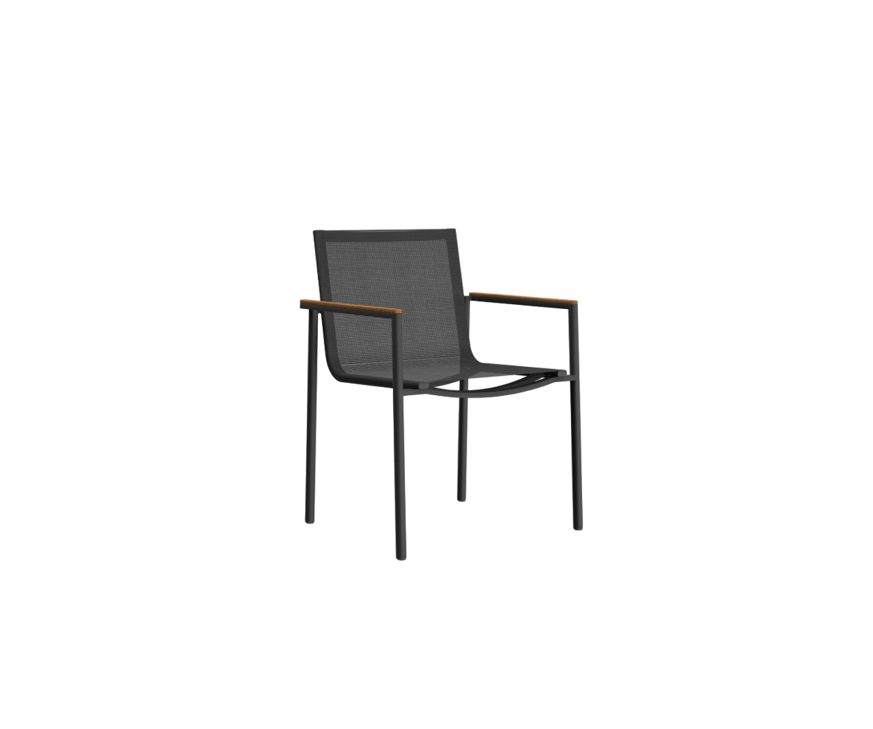 Greenwich Aluminium Batyline Dining Armchair