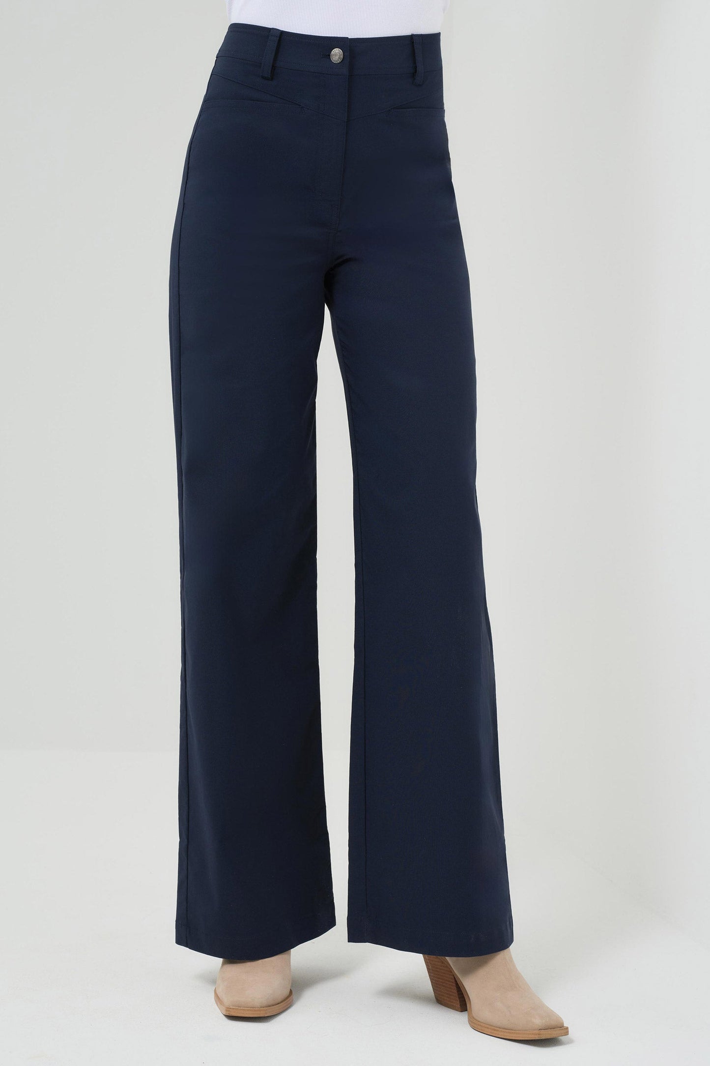 Greyson Mid-Weight Stretch Wide Leg Pant