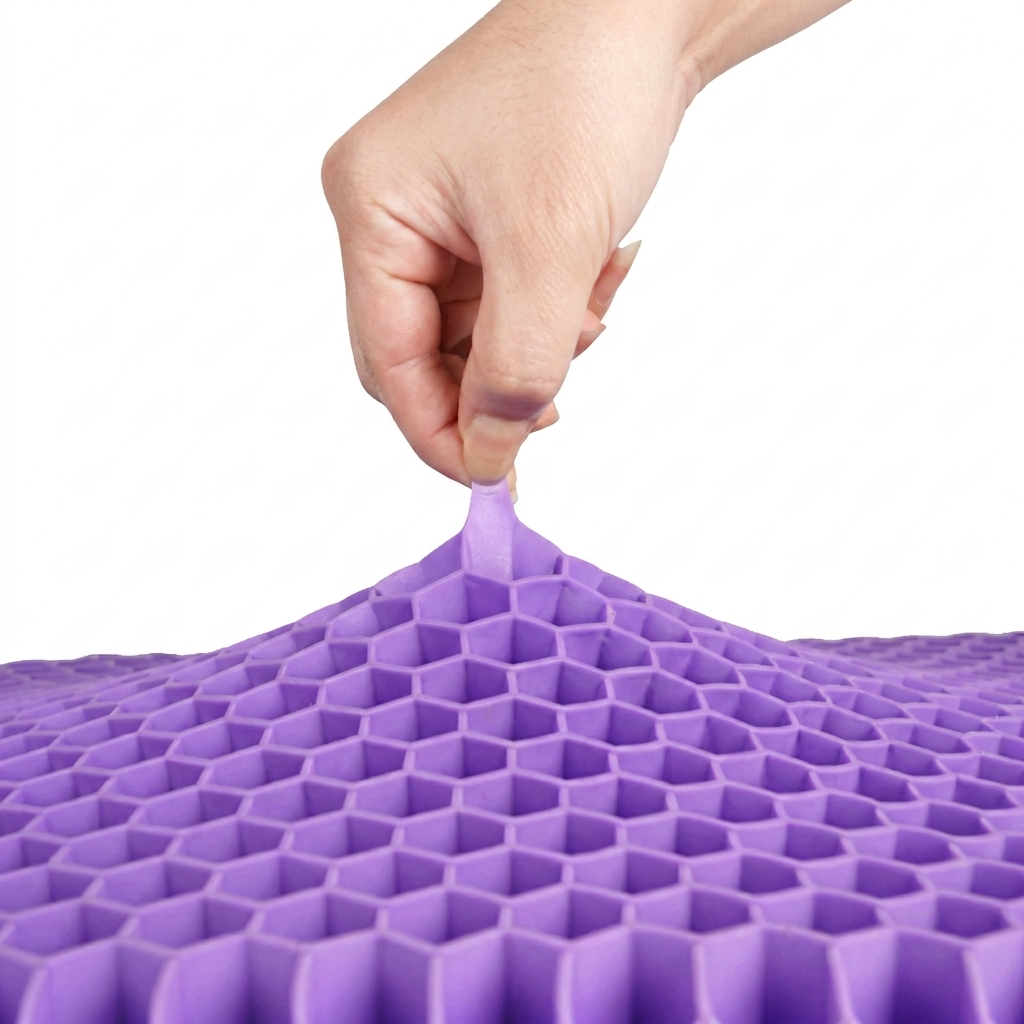 Seat Cushion, Double Layer Design, Honeycomb Structure, Cooling Feature