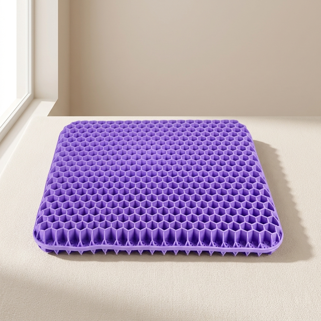Seat Cushion, Double Layer Design, Honeycomb Structure, Cooling Feature