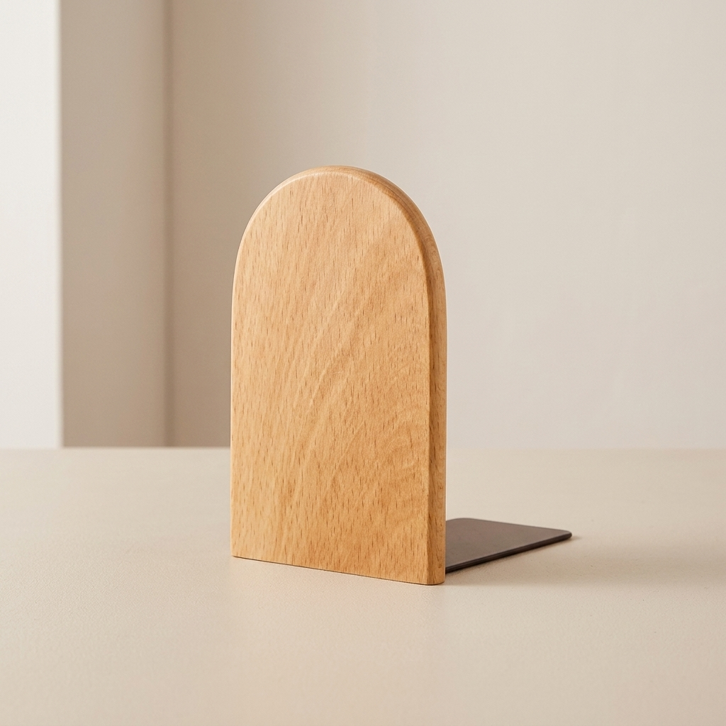Bookend, Freestanding Design, Desktop Organizer, Single Piece