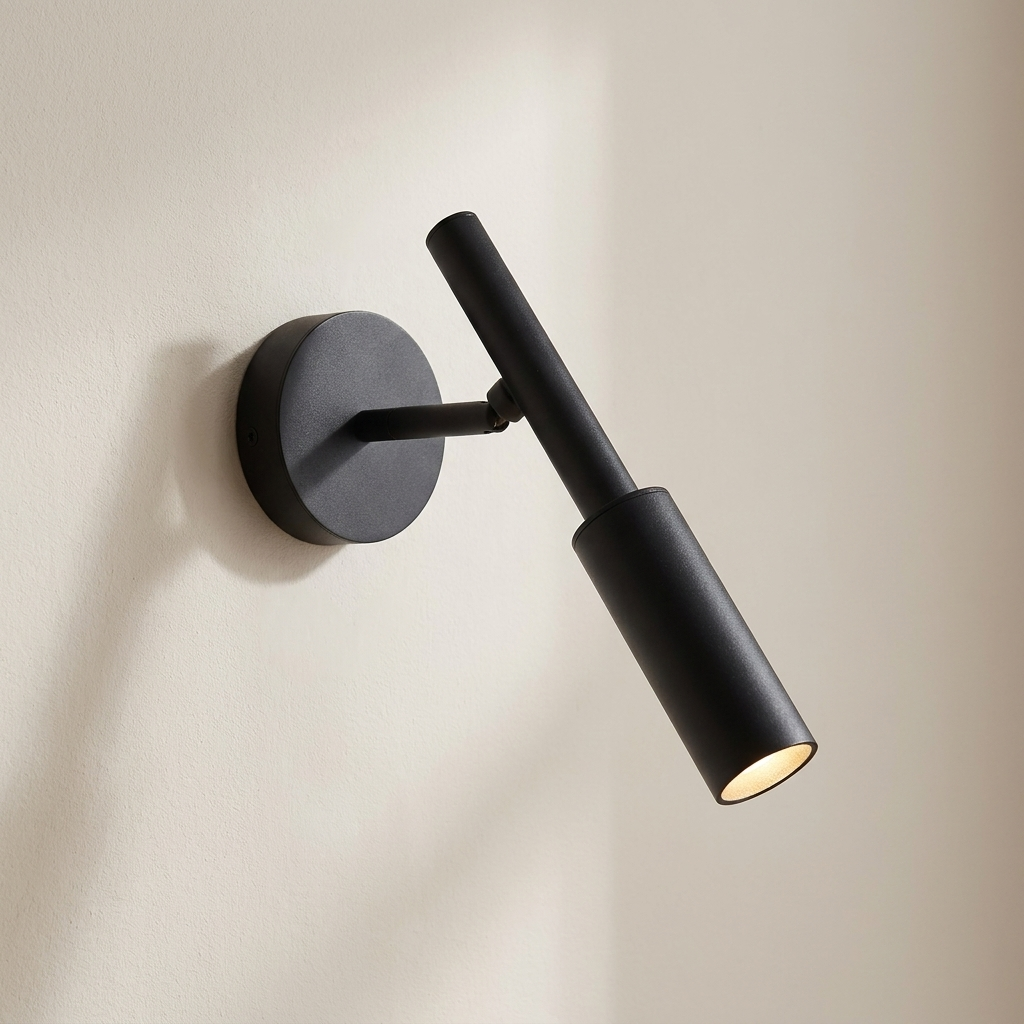Reading Wall Lamp, Adjustable Head, Wall Mounted, Integrated LED