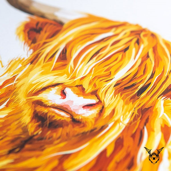 Highland Cow Print