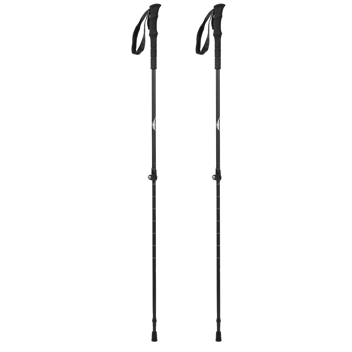 Ultralight Carbon Fiber Quick Lock 2-Section Trekking Poles