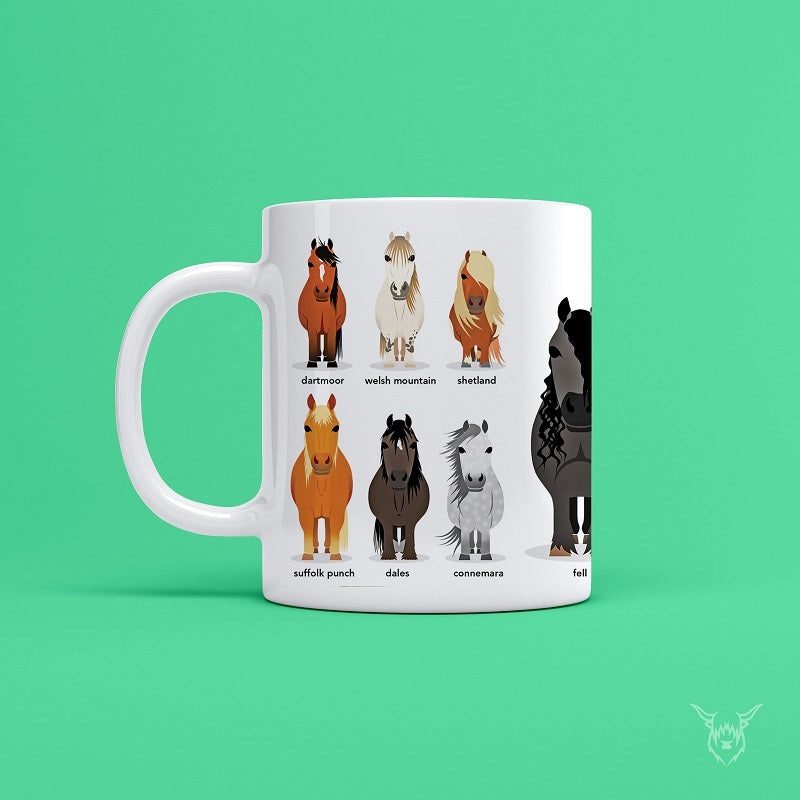 Horse Breeds Mug