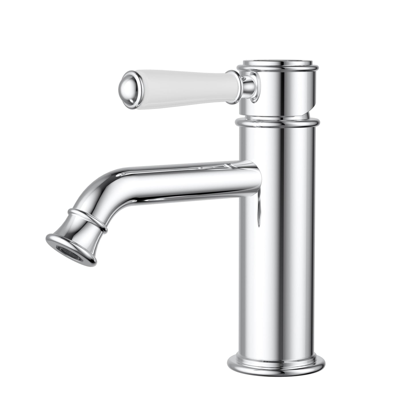 ACL Clasico Basin Mixer with Ceramic Handle - Chrome