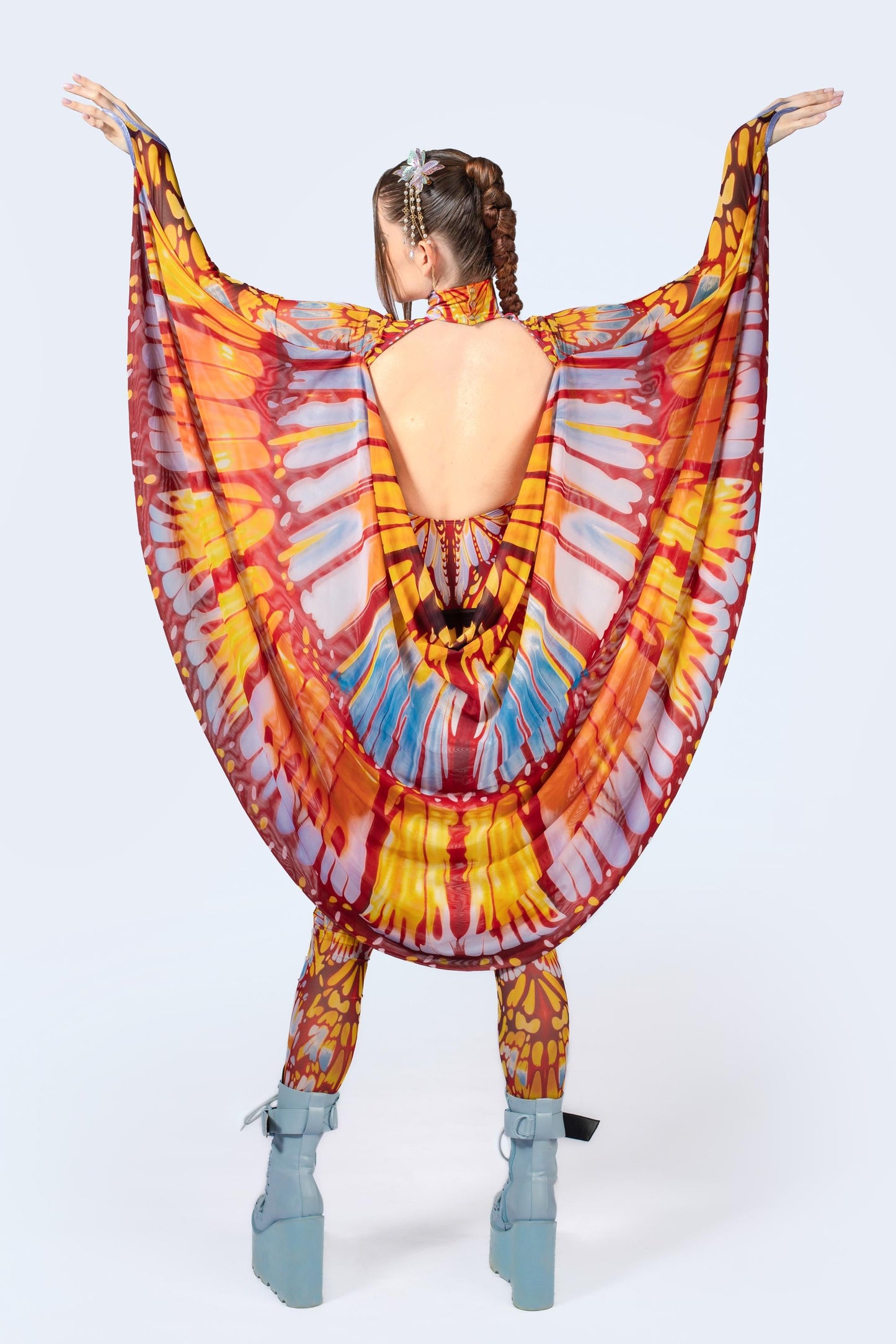Pollinate Me Keyhole Winged Catsuit