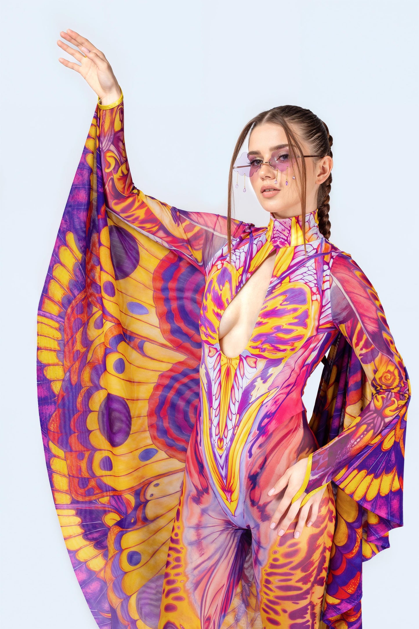 Rare Mutation Keyhole Winged Catsuit