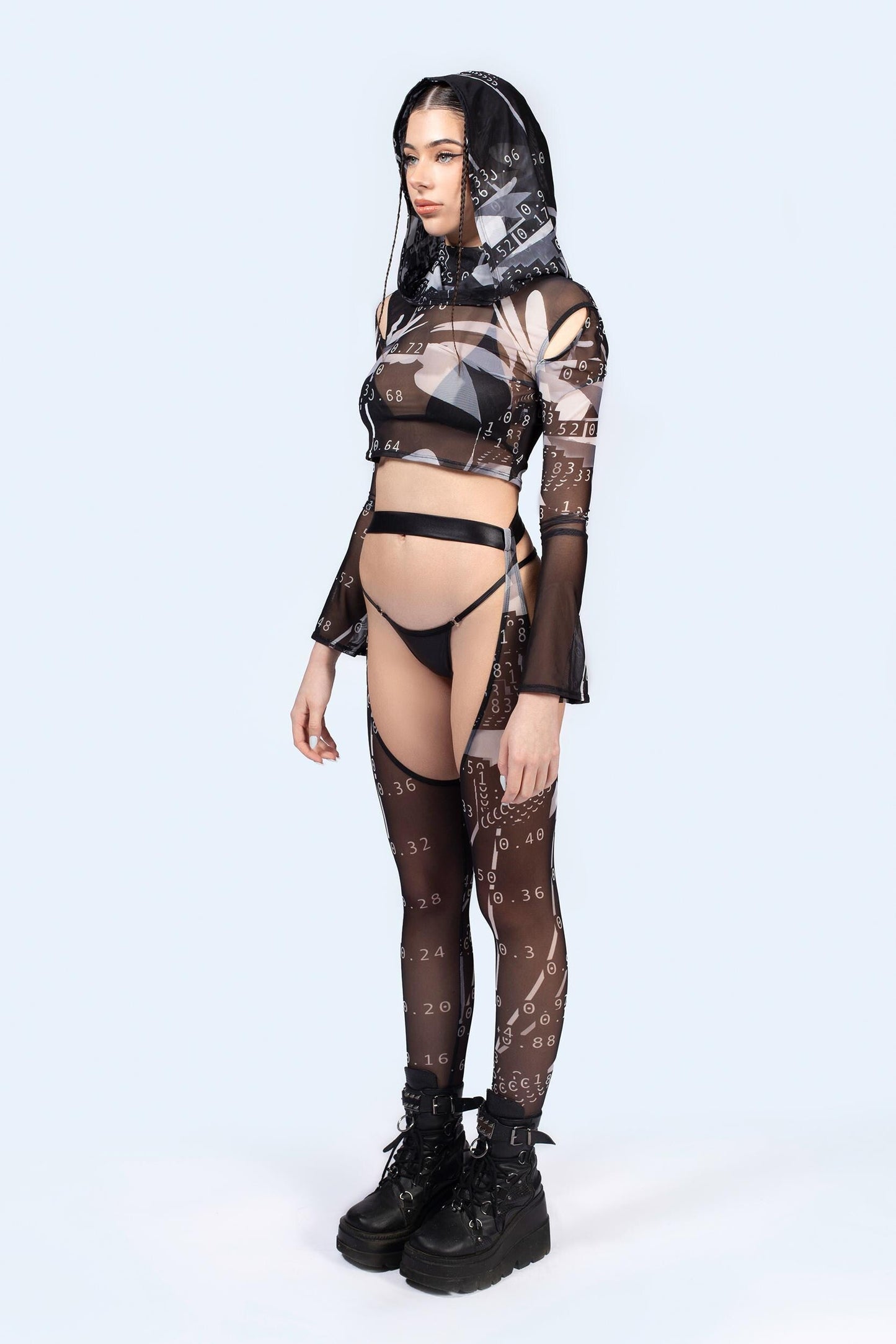 Session Hooded Mesh Top