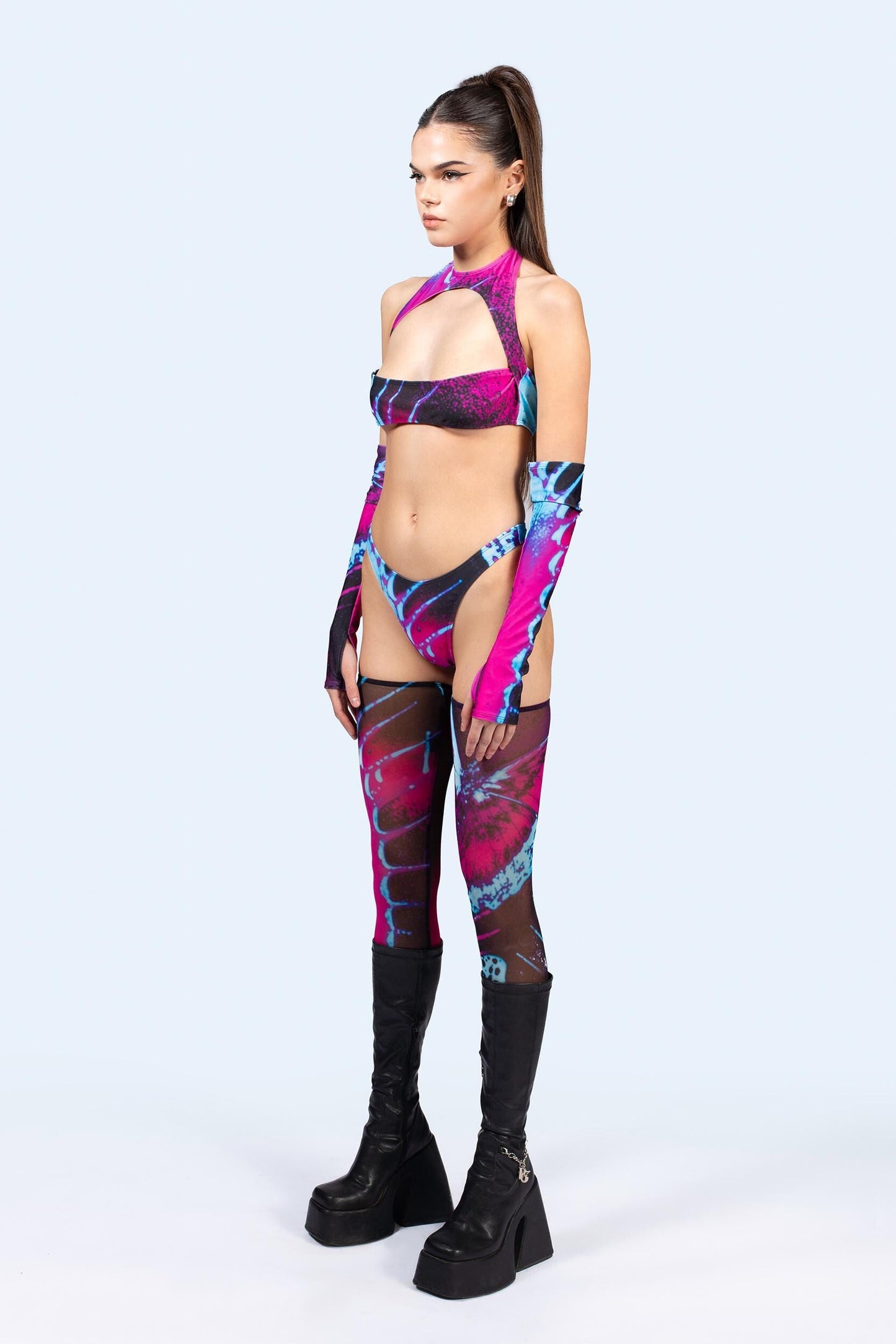 Trapped In Cutout Top