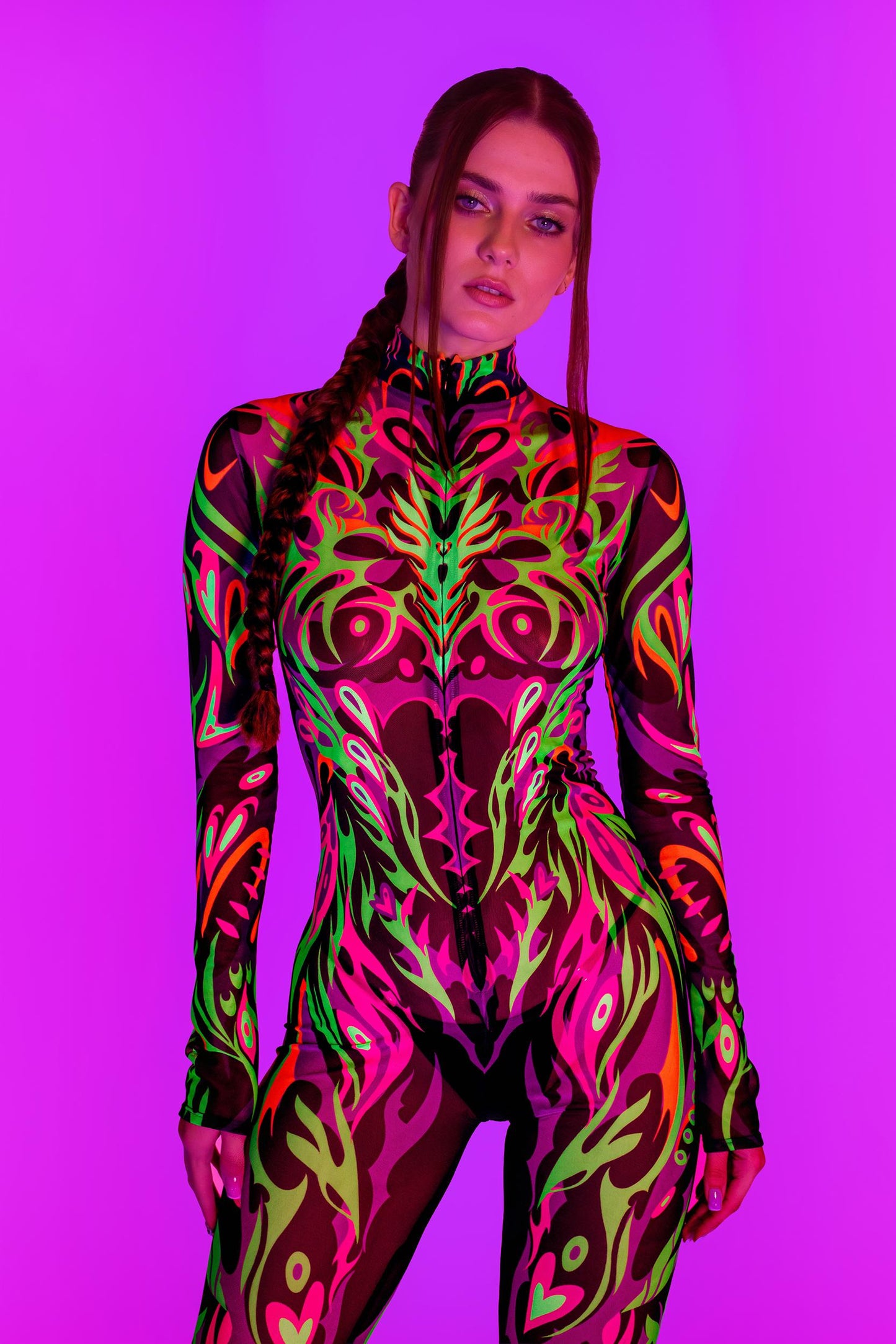 Torn Twist Mesh Costume