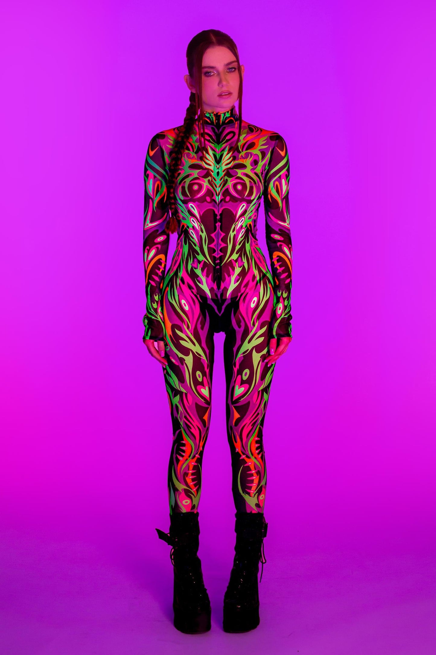 Torn Twist Mesh Costume
