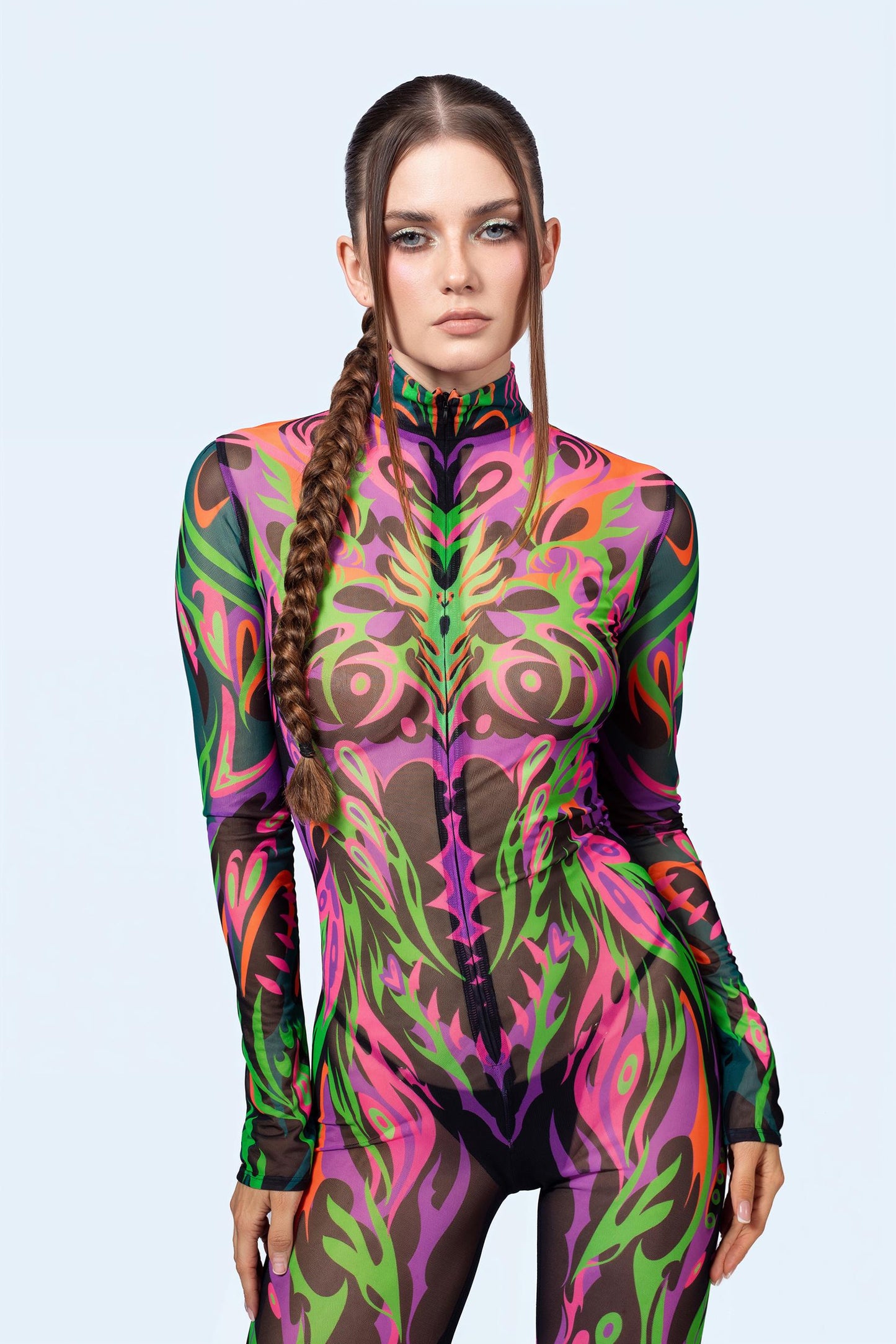 Torn Twist Mesh Costume