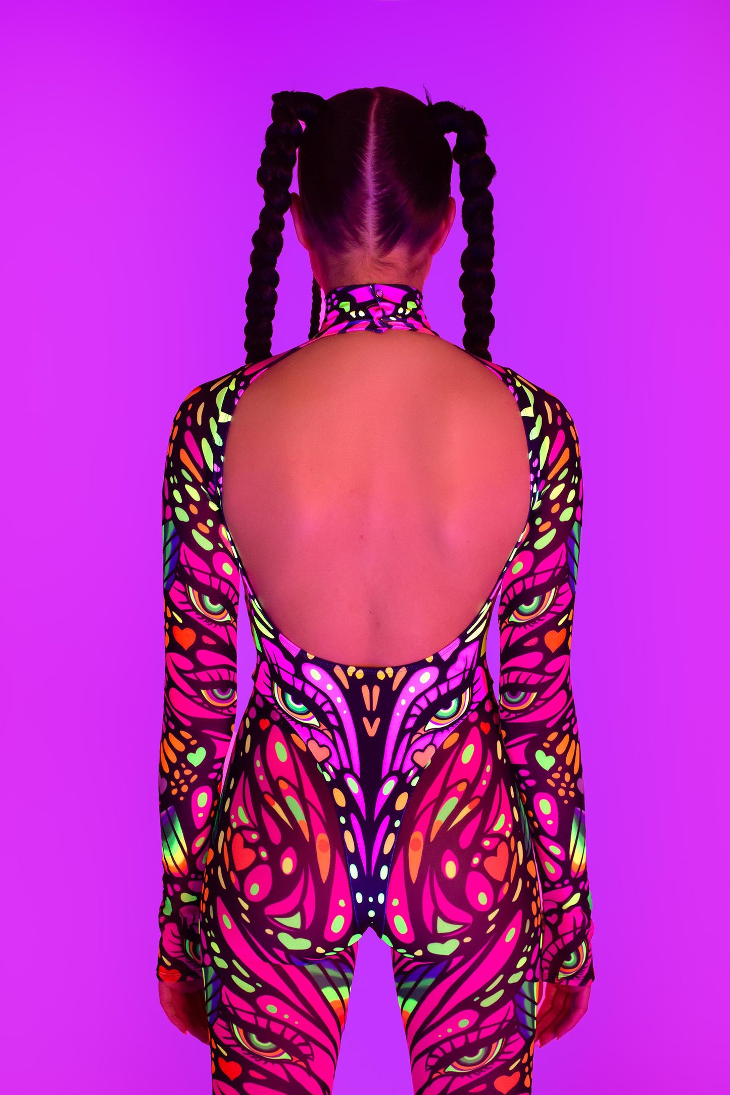 Blink Twice Bareback Keyhole Catsuit