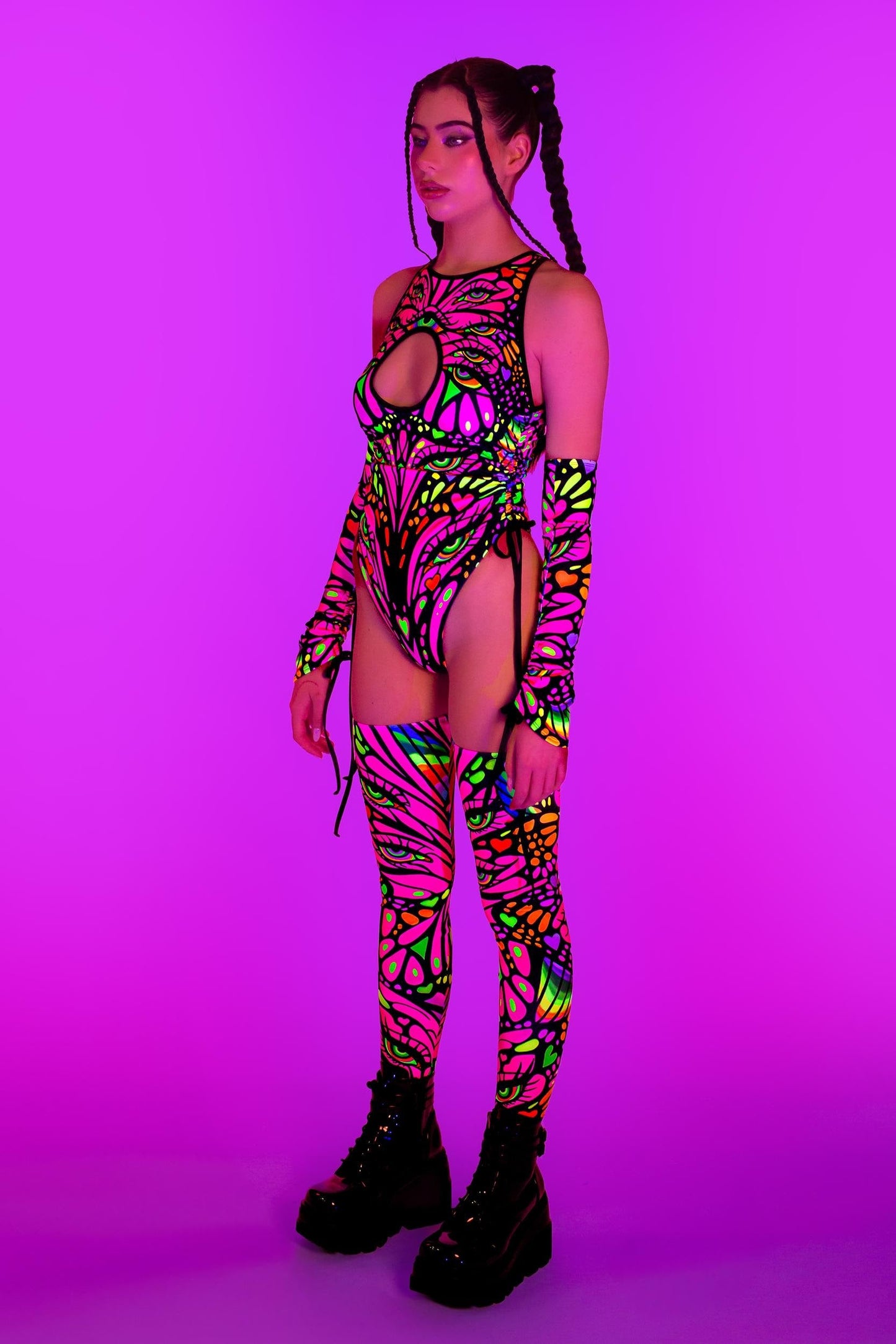 Blink Twice Drawstring Bodysuit