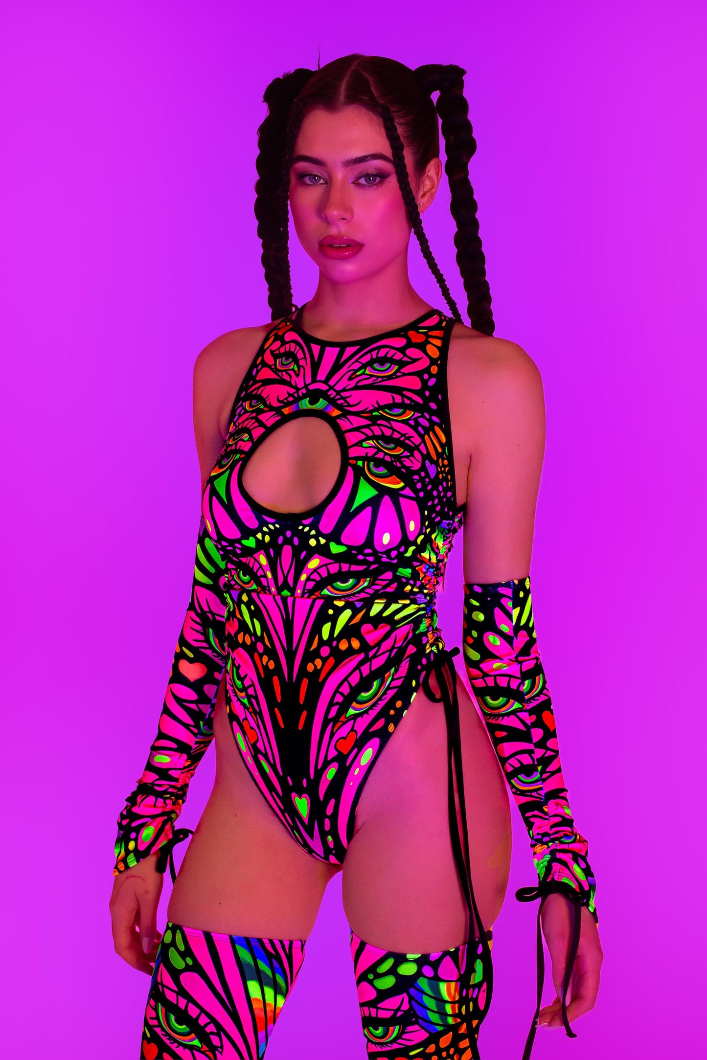 Blink Twice Drawstring Bodysuit