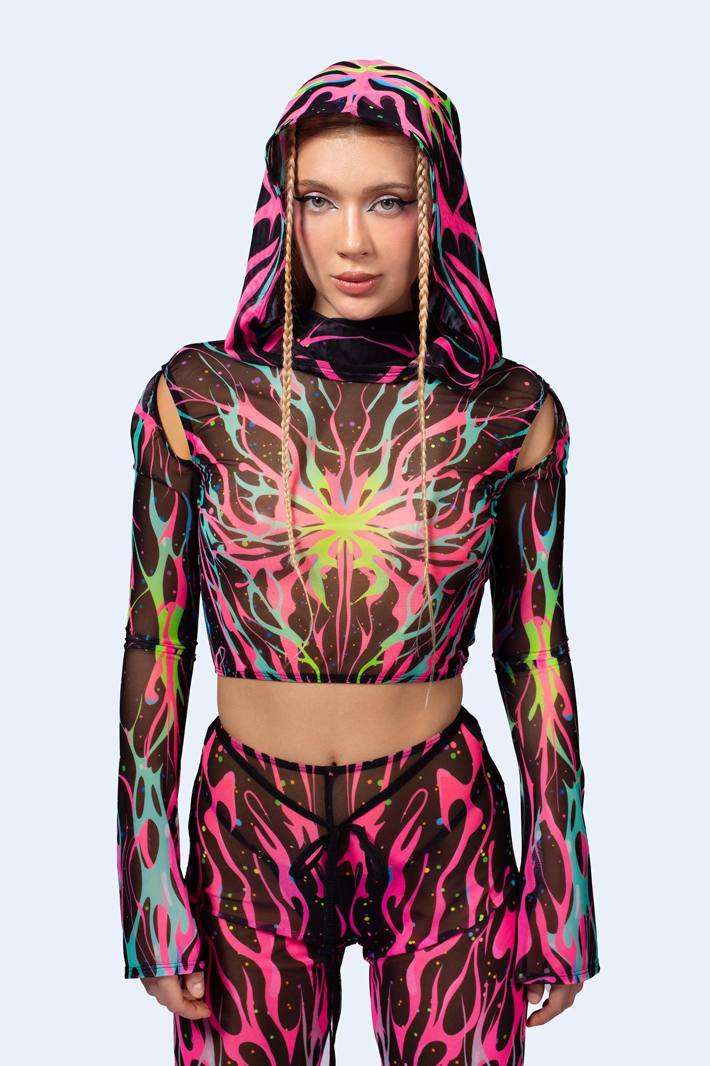 Free Will Hooded Mesh Set
