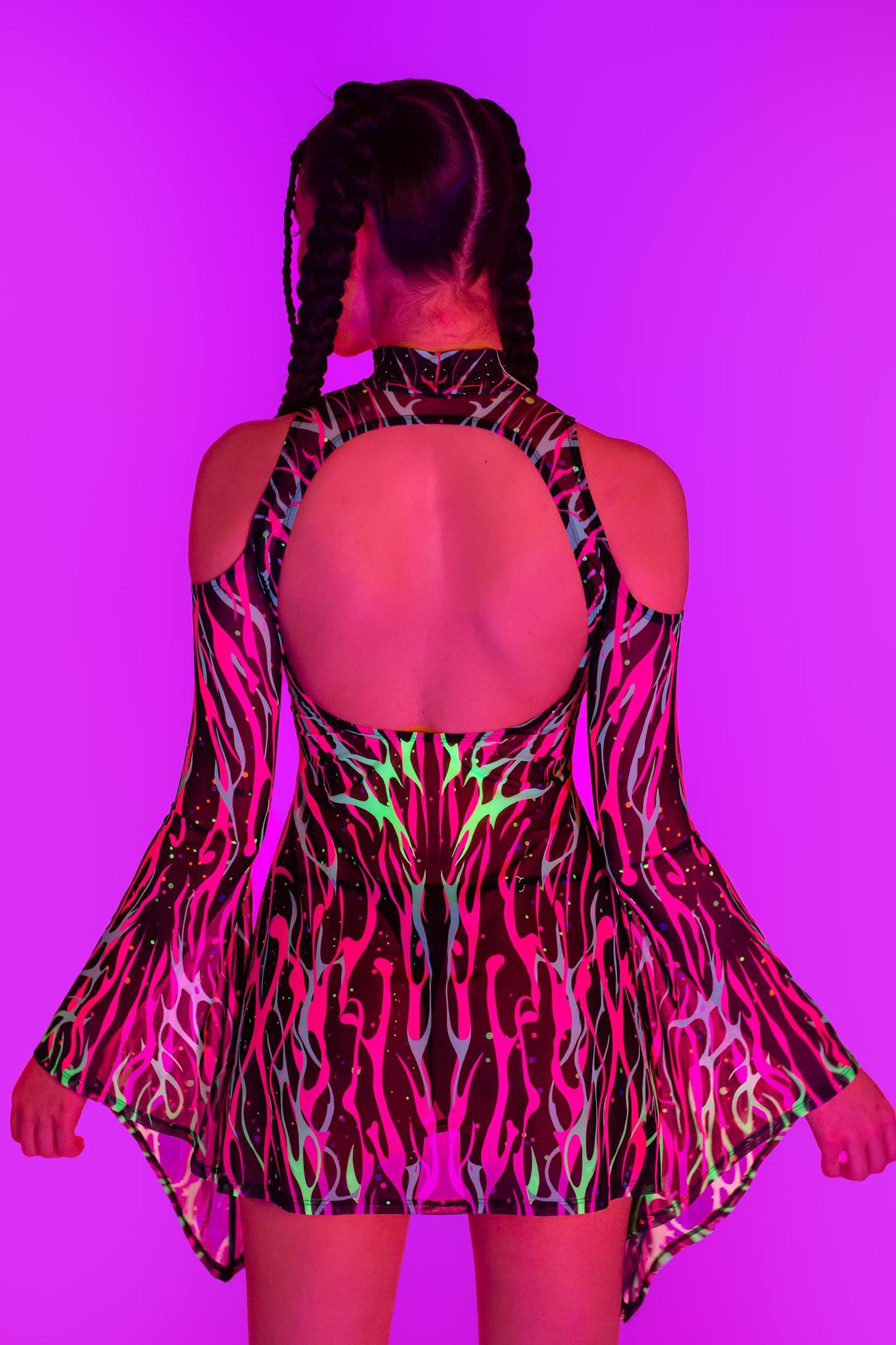 Free Will Bellsleeve Dress
