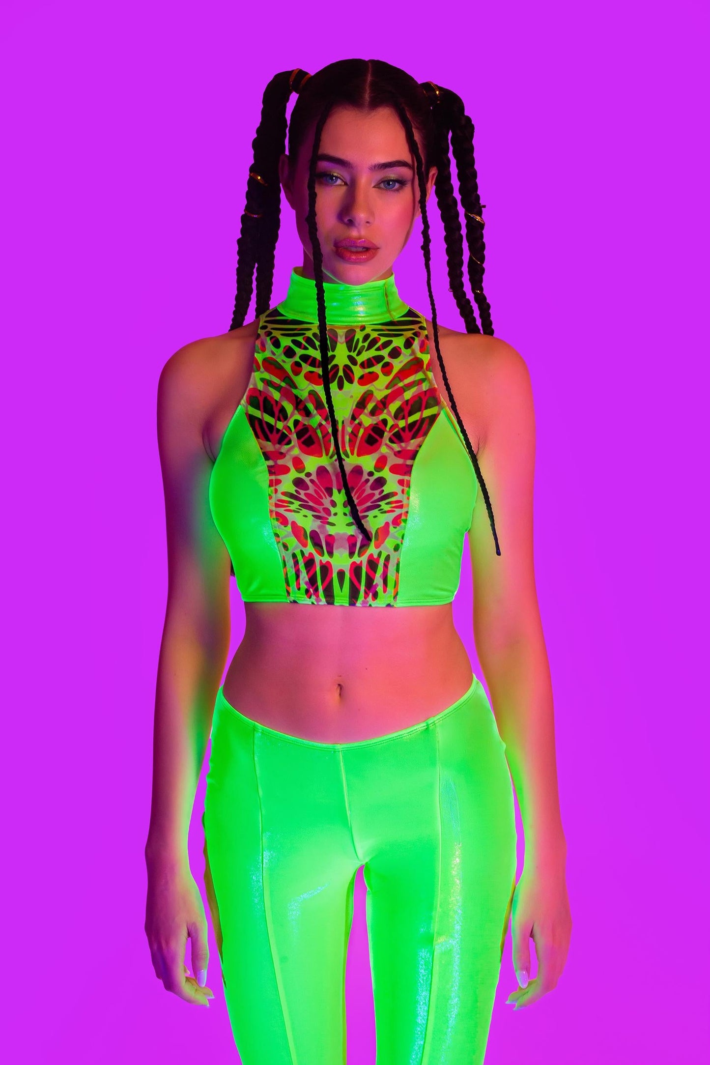 Lime Wire Front Paneled Top