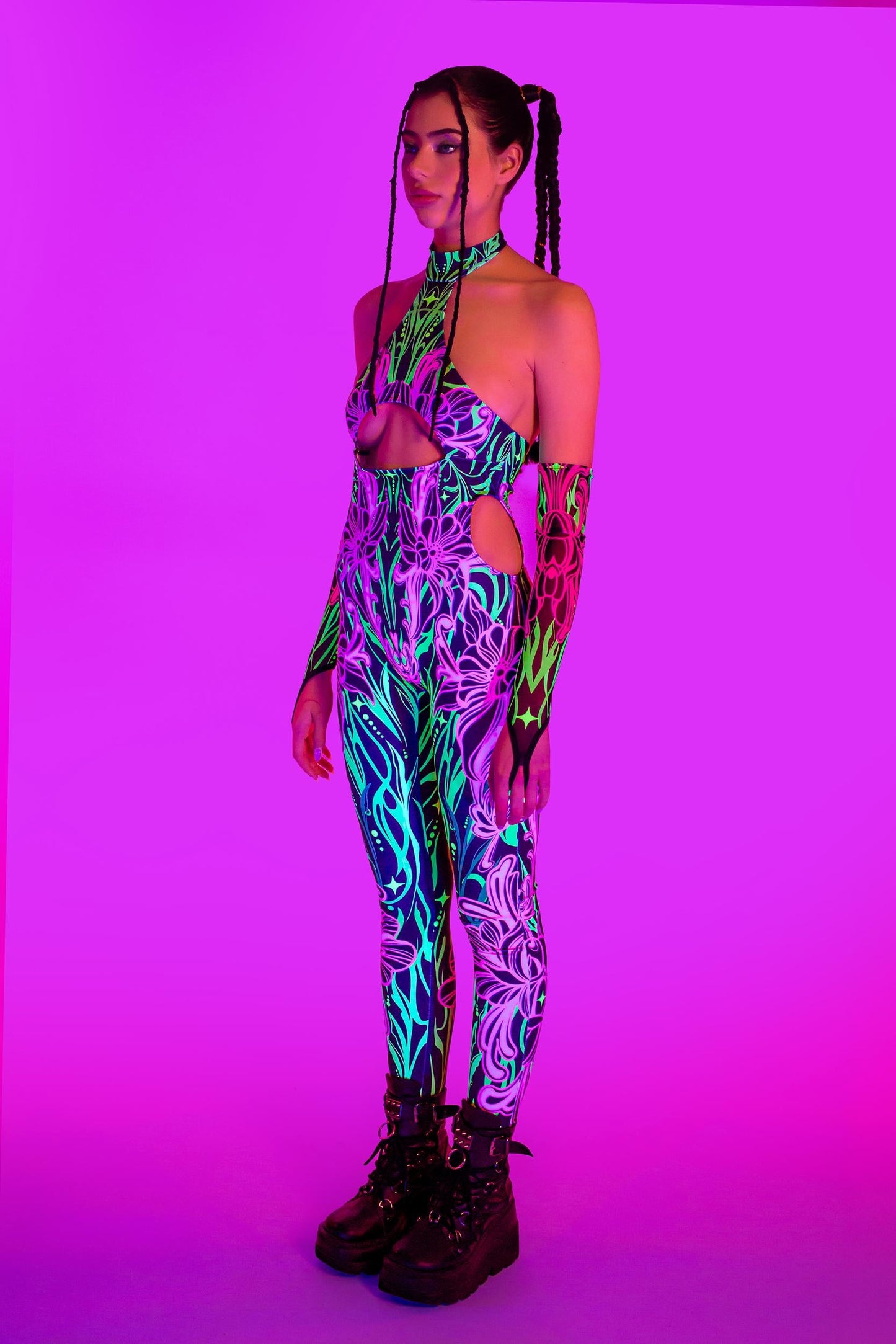 High Nectar Halter Catsuit