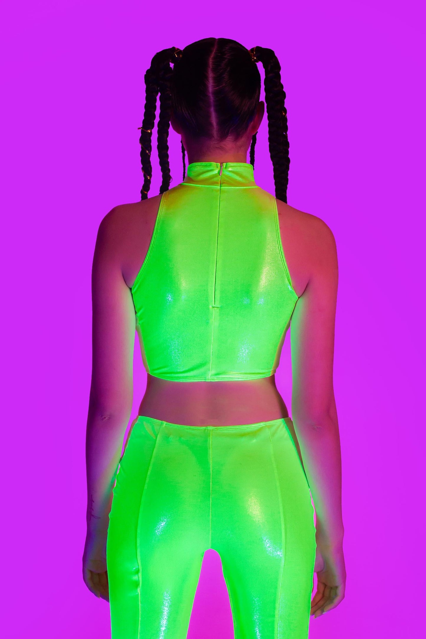 Lime Wire Front Paneled Top