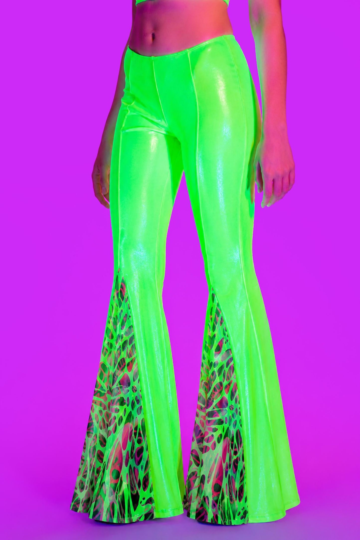 Lime Wire Paneled Set