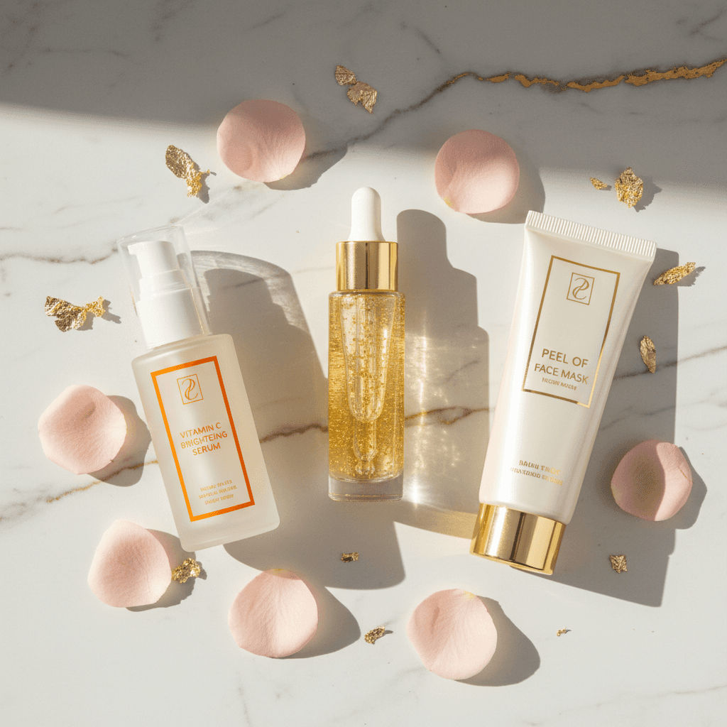 Ammuri Glowing Skin Skincare Package – 24K Gold & Vitamin C