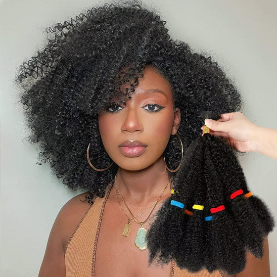 Curly Crochet – 12” Synthetic Ombre Afro Kinky Braiding Hair Extensions