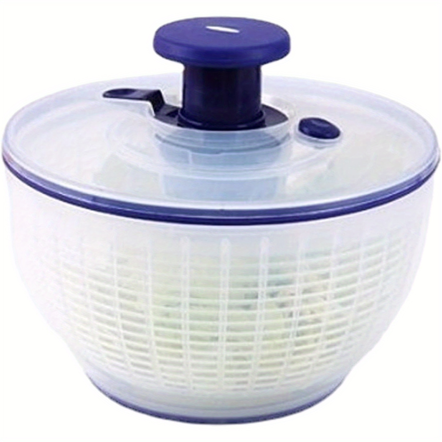 Salad Spinner Manual Pull Handle Large Capacity Dishwasher Safe