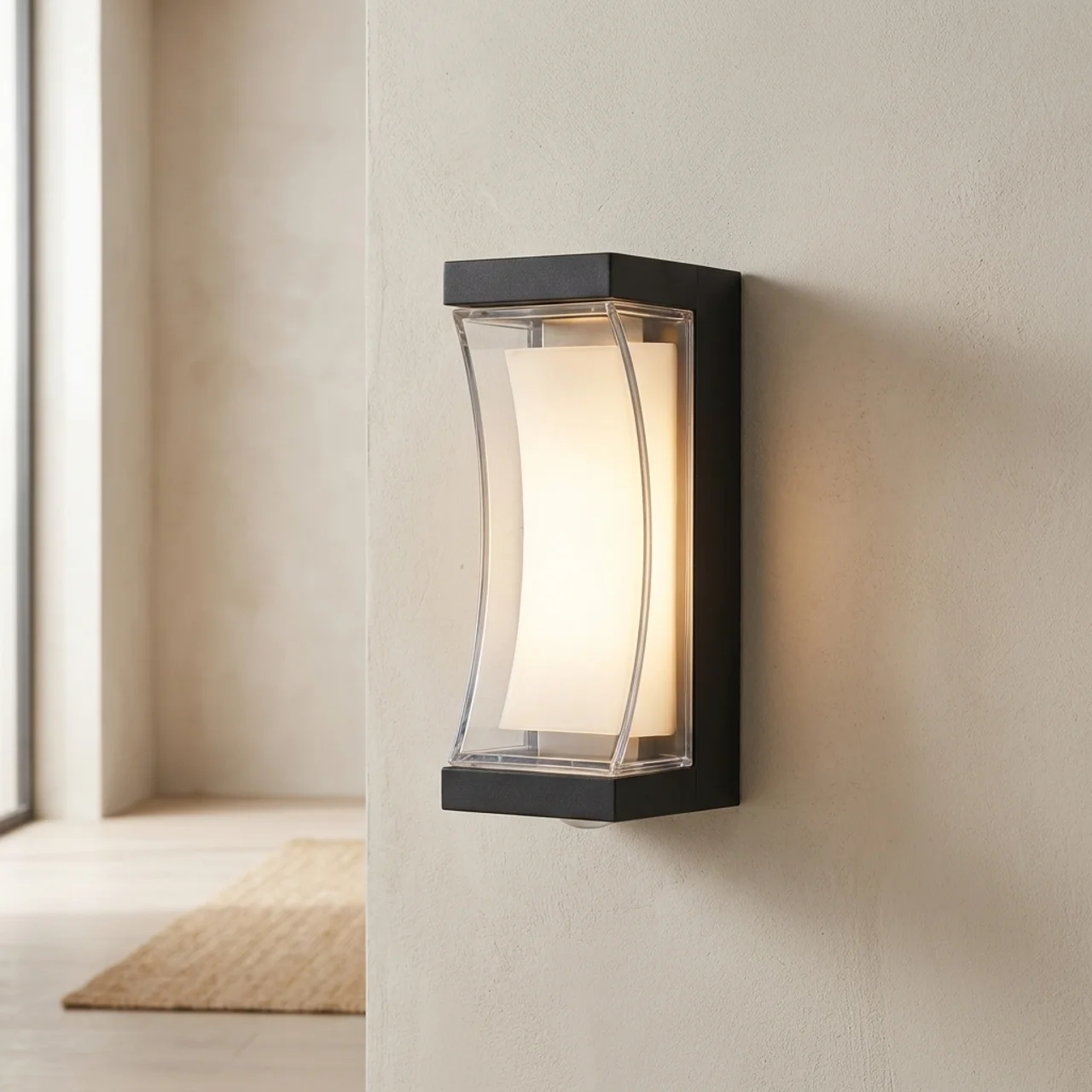 Outdoor Wall Light with Dual-Sided LED Illumination IP65 Weatherproof 12W