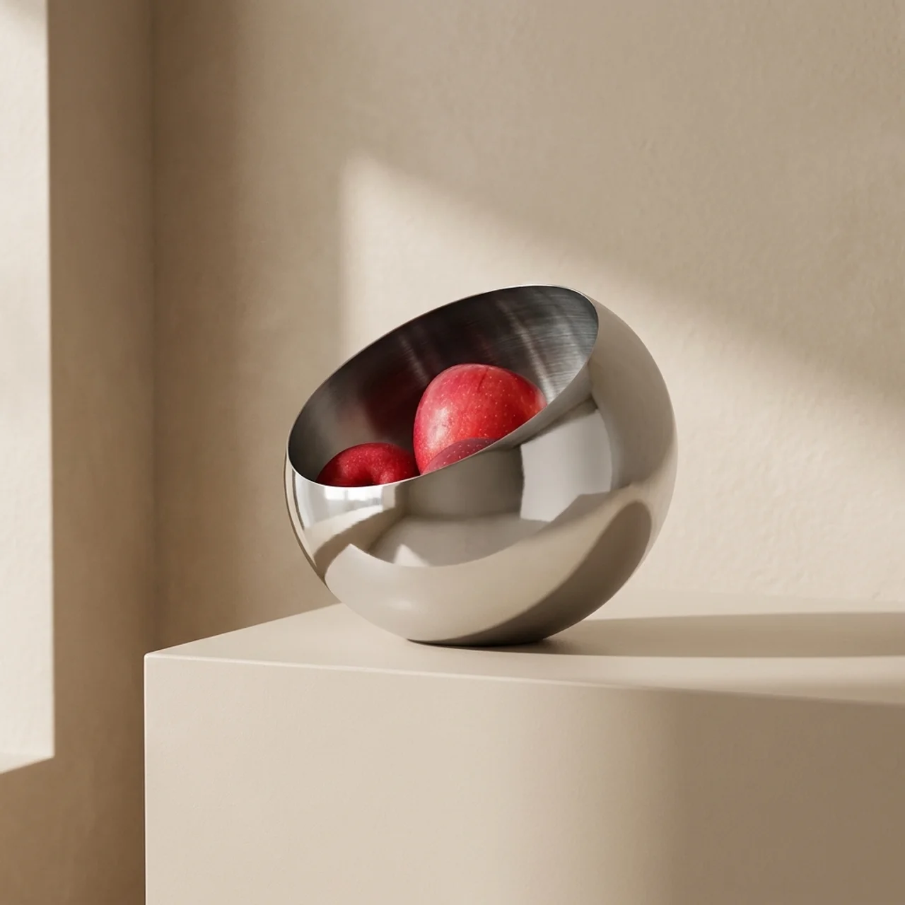Fruit Bowl Contemporary Countertop Storage Bowl