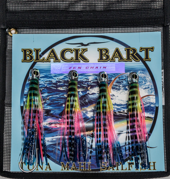 BLACK BART Zen Chain - Blue-Pink Tiger/Rainbow
