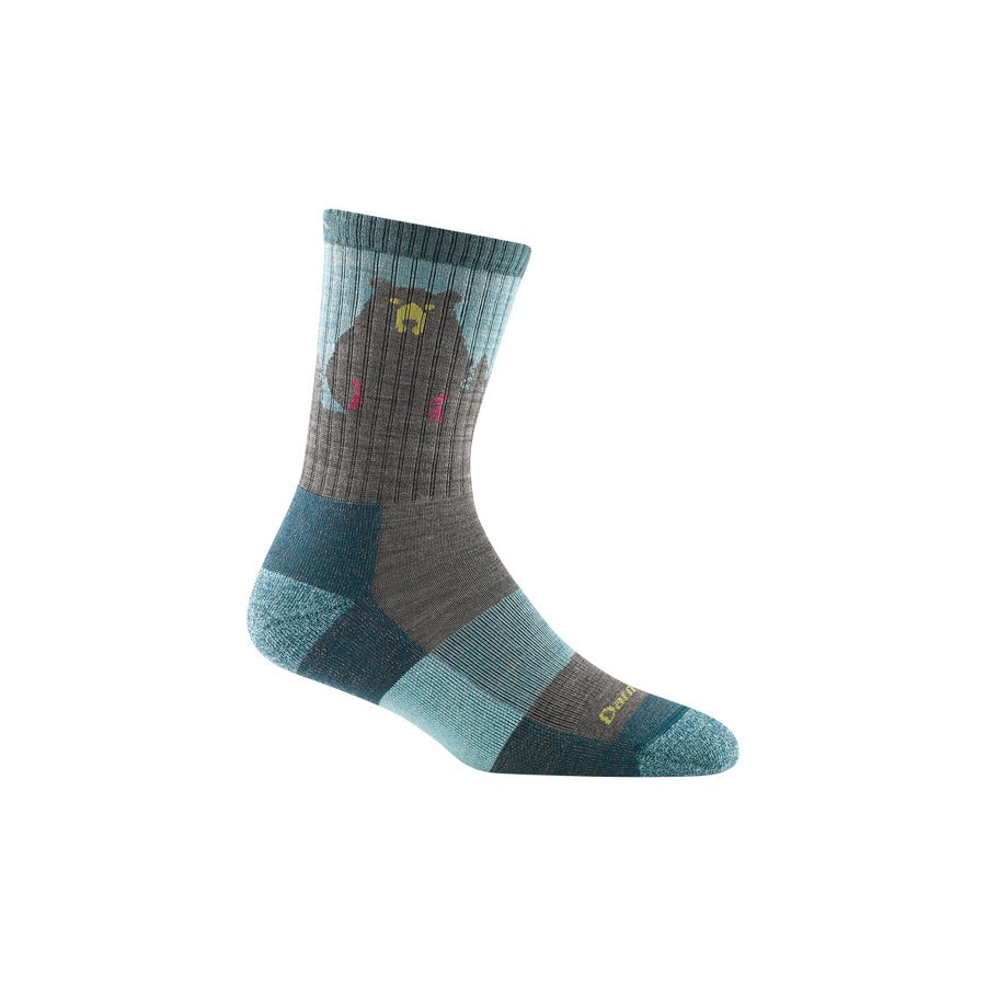 Women's Bear Town Micro Crew Lightweight Hiking Sock