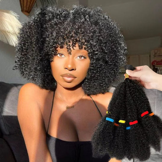 Curly Crochet – 12” Synthetic Ombre Afro Kinky Braiding Hair Extensions
