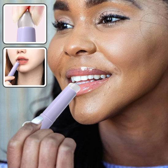 Upgrade Silicone Lip Brush With Cover Angled Concealer Brush Like Fingertips Q Soft Lipstick Makeup Brushes Round Head No Broken