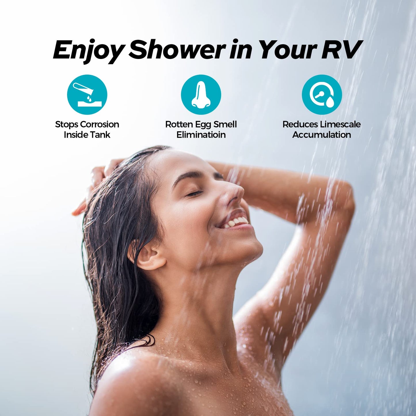 Fogatti Magnesium Anode Rod for RV Water Heater Replacement