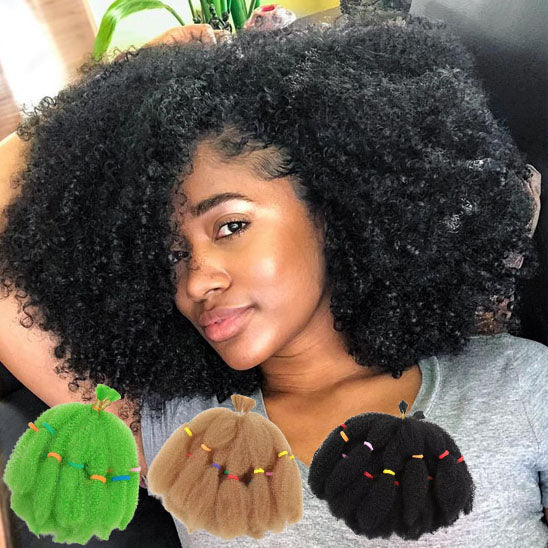 Curly Crochet – 12” Synthetic Ombre Afro Kinky Braiding Hair Extensions