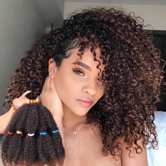 Curly Crochet – 12” Synthetic Ombre Afro Kinky Braiding Hair Extensions