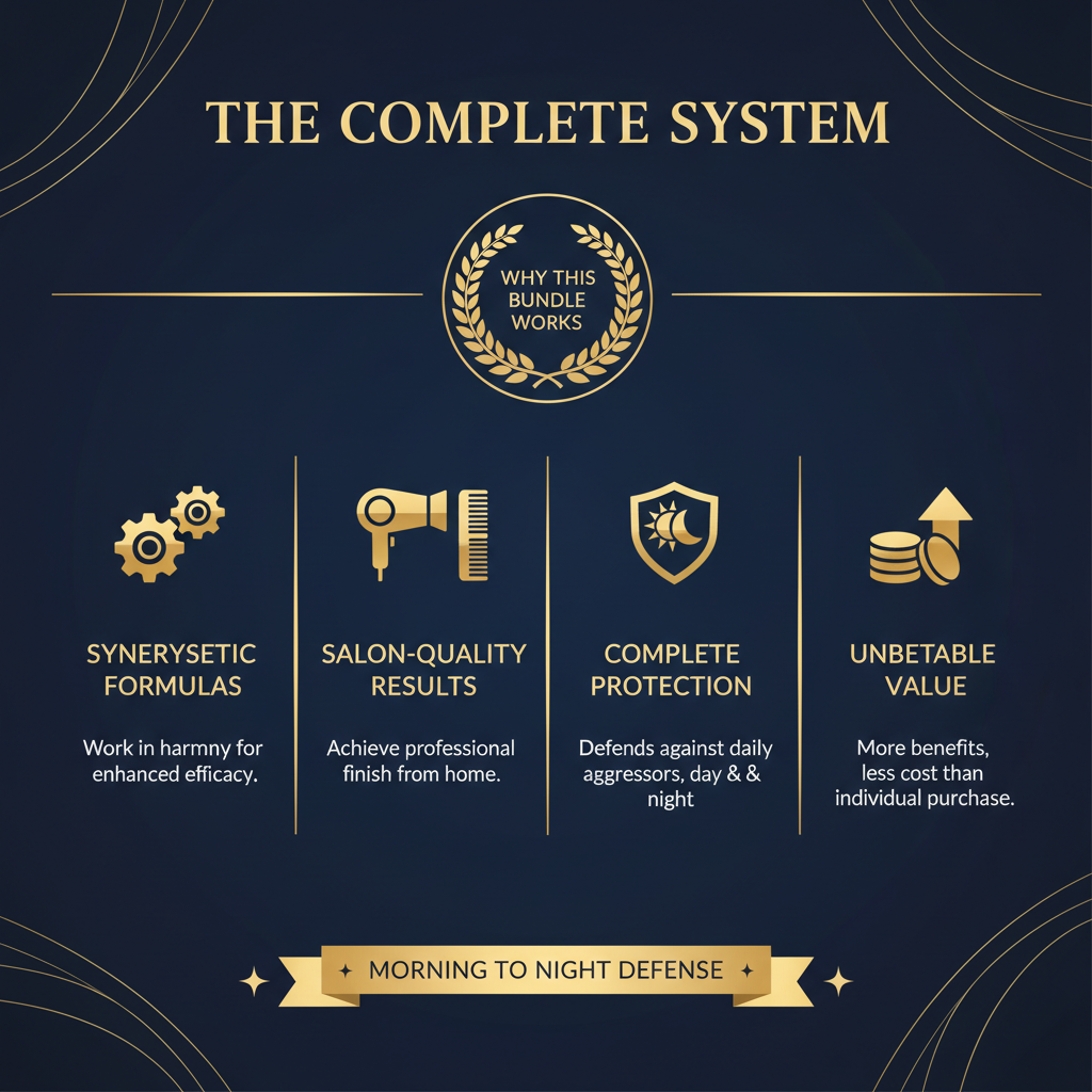 Complete Skincare Routine Bundle - Day & Night System