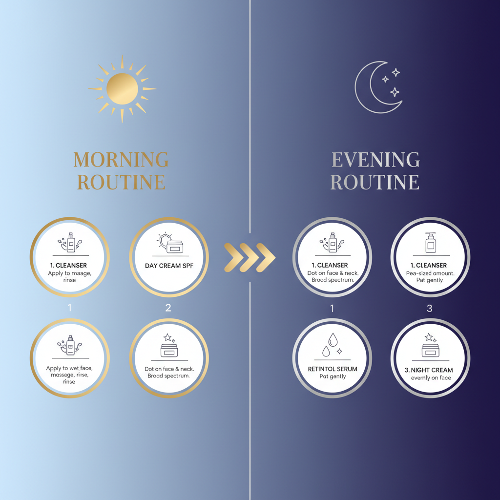 Complete Skincare Routine Bundle - Day & Night System