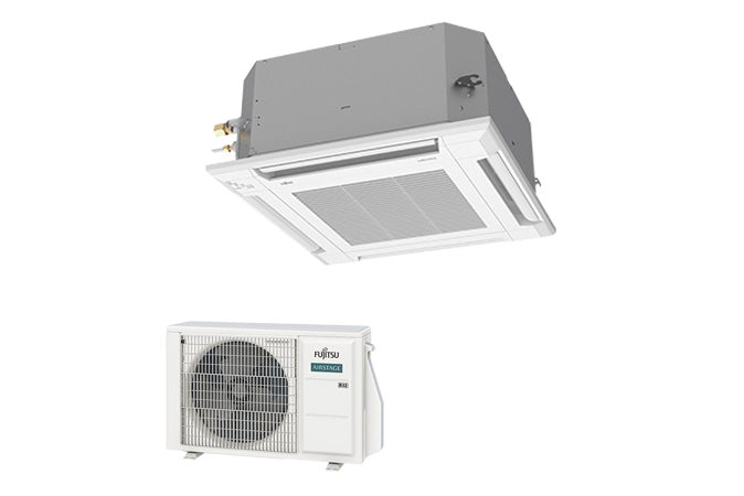Fujitsu Airstage AUXG09KVLA 2.5kW Split System Air Conditioner R32 KVLA Economy Series Compact Cassette