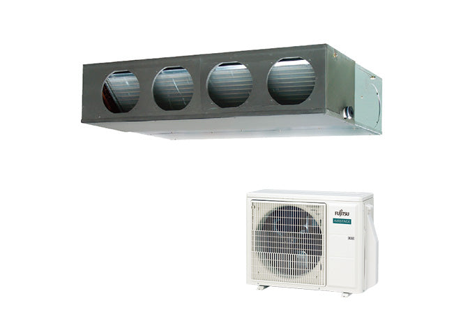 Fujitsu Airstage ARXG24KMLA 6.8kW Split System Air Conditioner R32 KMLA Economy Range Medium Static Pressure Duct Standard