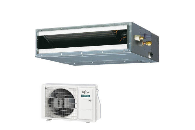Fujitsu Airstage ARXG09KLLAP 2.5kW Split System Air Conditioner R32 KLLAP Economy Series Slim Duct