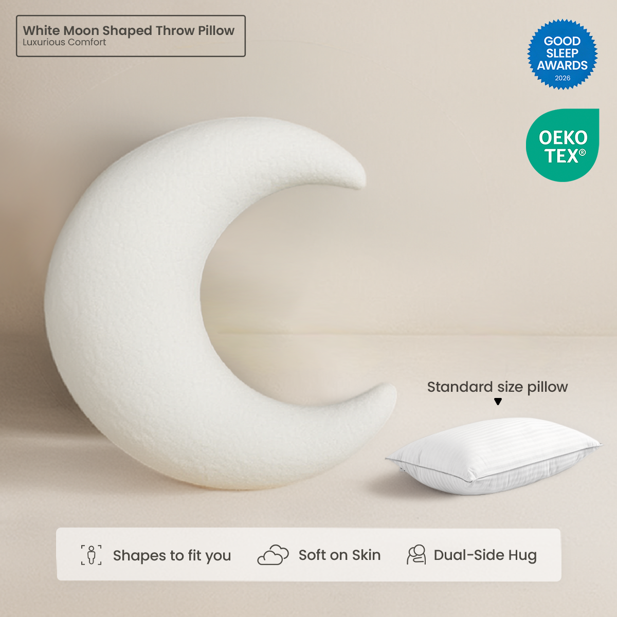 The Puff Moon Pillow