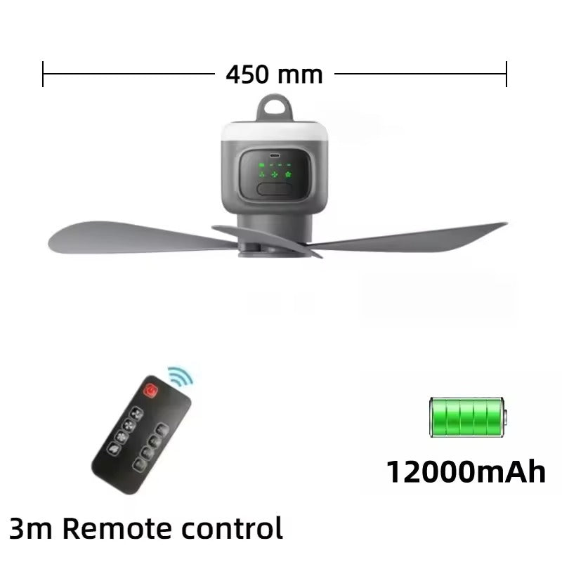 Wireless Ceiling Fan With Remote Control