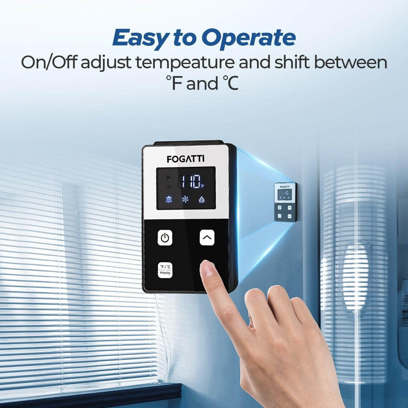 Fogatti InstaShower 8 Plus (Refurbished Unit)