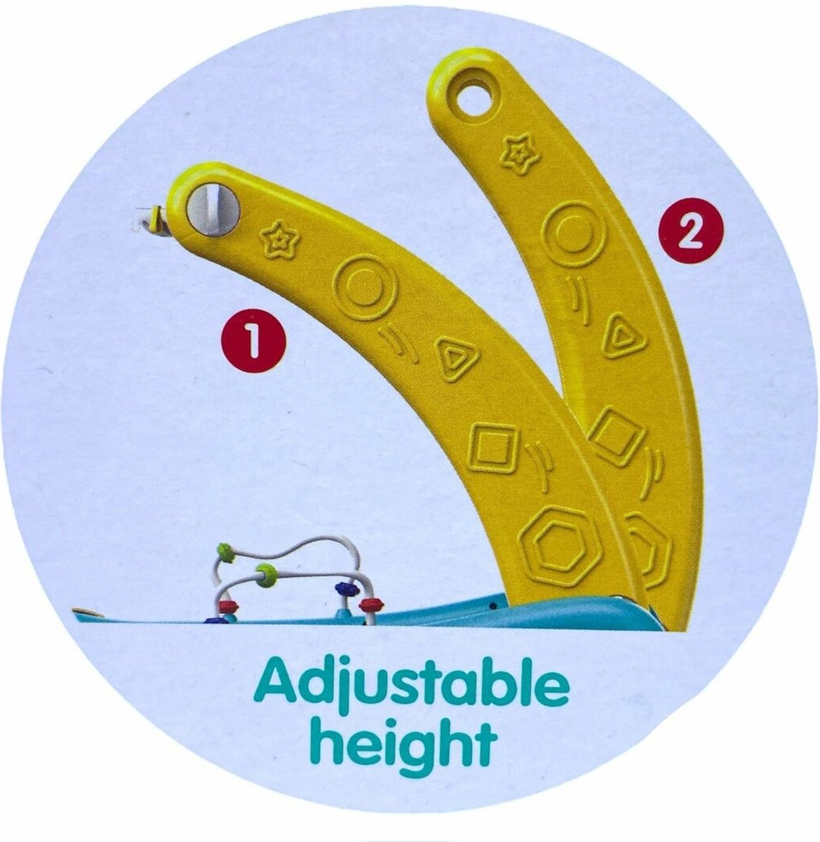 Baby loopwagen - Baby mat - Baby rek - Set 2in1 - Multifunctioneel - Educatief Babyspeelgoed