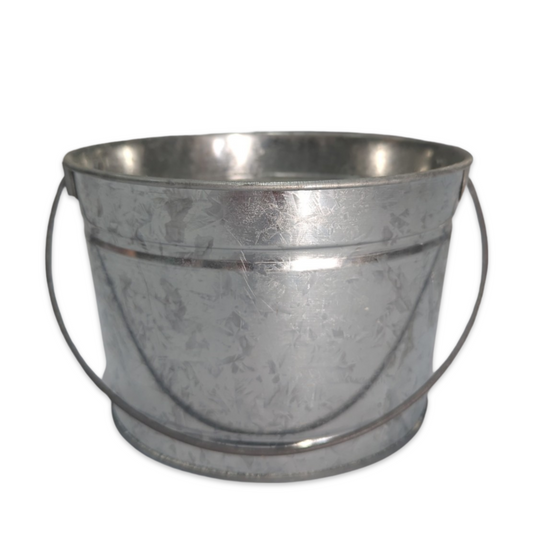 Jack and Jill Round Metal Pail
