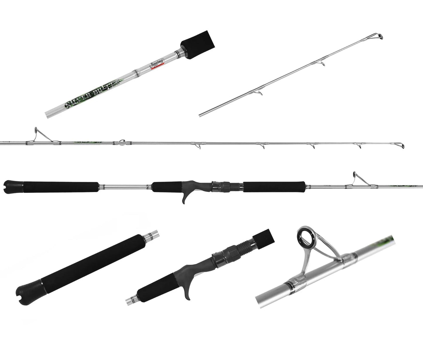 Jigging World - Silver Bullet Spinning Jigging Rods
